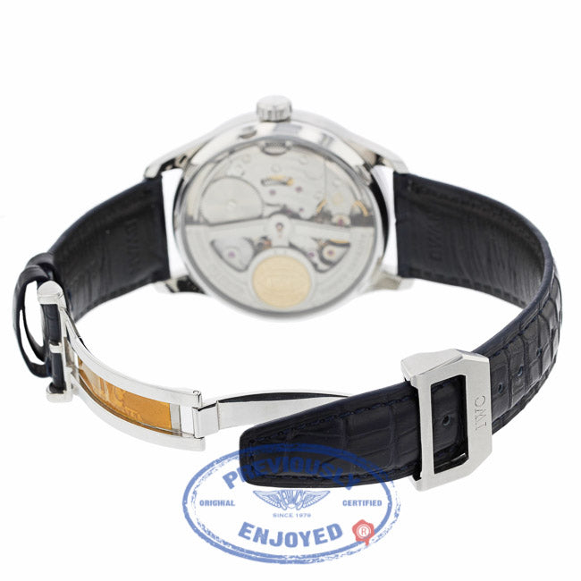 IWC Portuguese 7 Day Power Reserve Stainless Steel 42MM IW500107 J0MH80- Beverly Hills Watch Company
