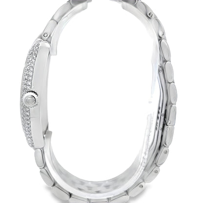 Franck Muller Curvex Medium Stainless Steel Diamond Case 7502 QZDACBACE