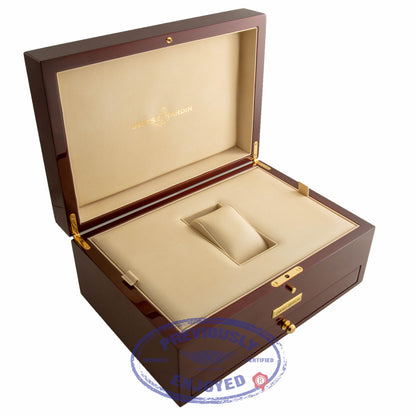 Ulysse Nardin El Toro GMT Silver Dial Platinum Perpetual Calendar 43mm 329-00 9791Z0 - Beverly Hills Watch Company