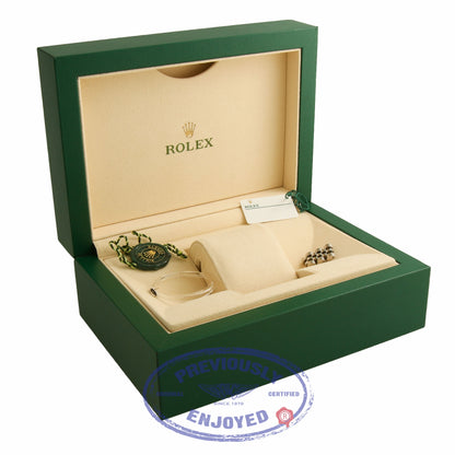 Rolex Datejust Pink Stick Dial White Gold Fluted Bezel 116234 97YD4W - Beverly Hills Watch Company