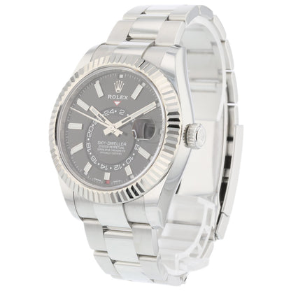 Rolex Sky-Dweller 42mm Stainless Steel Black Dial 326934