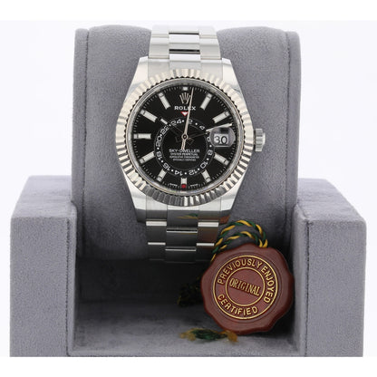 Rolex Sky-Dweller 42mm Stainless Steel Black Dial 326934