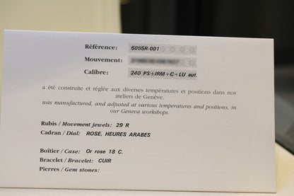 Patek Philippe Complications Moon Phase 5055r-001 9DU2H8 - Beverly Hills Watch Company