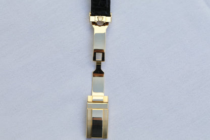 Rolex Daytona 40mm Yellow Gold White Dial Arabic 116518 122ZHT - Beverly Hills Watch Company