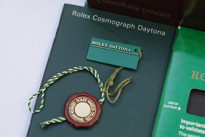 Rolex Daytona 40mm Yellow Gold White Dial Arabic 116518 122ZHT - Beverly Hills Watch Company