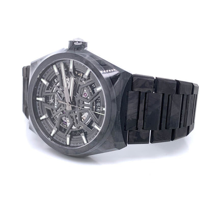 Zenith Defy Classic 41mm Carbon Fiber 10.9001.670/80.M9000 - Beverly Hills Watch Company