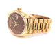 Rolex Day-Date President 18k Yellow Gold 36mm Wood Dial 18038 9QCEJ4 - Beverly Hills Watch Company