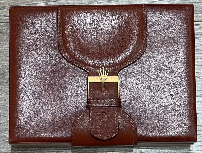 Rolex Day-Date President 18k Yellow Gold 36mm Wood Dial 18038 9QCEJ4 - Beverly Hills Watch Company