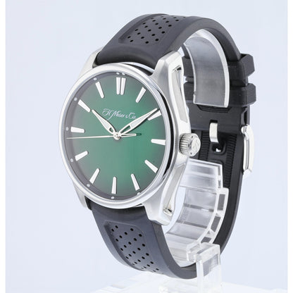 H.Moser & Cie Pioneer Centre Seconds Green Dial 3200-1202 - Beverly Hills Watch Company