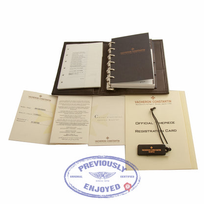 Vacheron Constantin Overseas Special US Limited Edition Stainless Steel 43MM Chronograph Black Dial 49150/000/A-9337 9R8294 - Beverly Hills Watch Company Watch Store