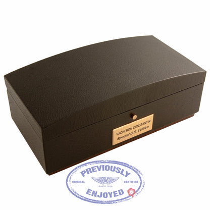 Vacheron Constantin Overseas Special US Limited Edition Stainless Steel 43MM Chronograph Black Dial 49150/000/A-9337 9R8294 - Beverly Hills Watch Company Watch Store