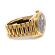 Rolex Day-Date President 40MM Yellow Gold Fluted Bezel Black Motif Dial 228238 - Beverly Hills Watch Company