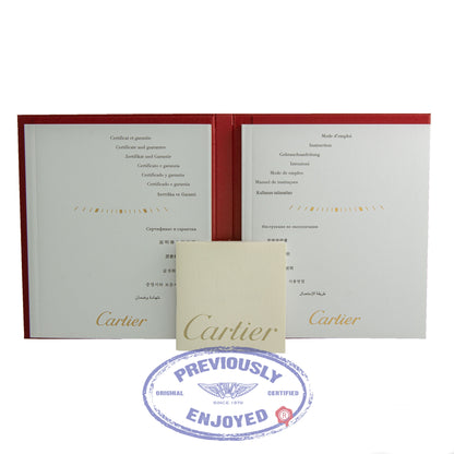 Cartier Ballon Bleu Large 42mm Rose Gold Silver Dial W6900651 9VWW09 - Beverly Hills Watch Company