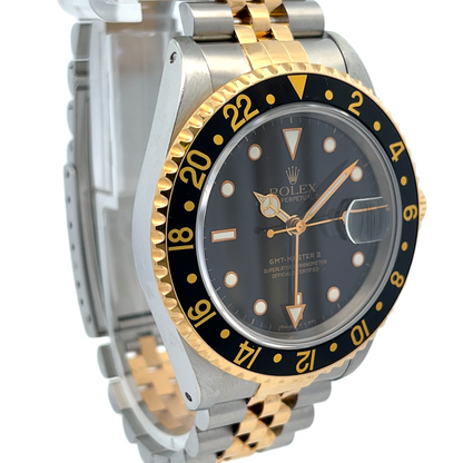 Rolex GMT Master II Yellow Gold and Stainless Steel Jubilee 16713