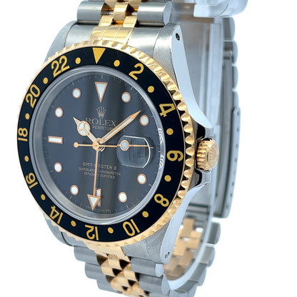 Rolex GMT Master II Yellow Gold and Stainless Steel Jubilee 16713