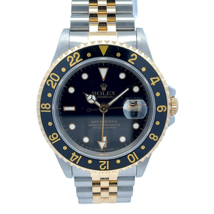 Rolex GMT Master II Yellow Gold and Stainless Steel Jubilee 16713