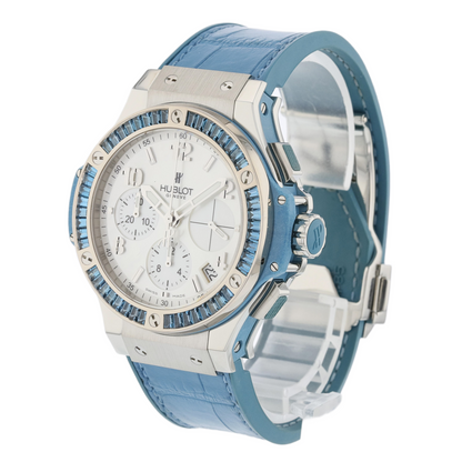 Hublot Big Bang Tutti Frutti Blue Topaz 41mm Stainless Steel 341.SL.6010.LR.1907