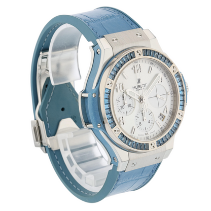 Hublot Big Bang Tutti Frutti Blue Topaz 41mm Stainless Steel 341.SL.6010.LR.1907