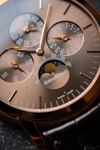 Audemars Piguet Jules Perpetual Calendar Rose Gold 26390OR.OO.D093CR.01