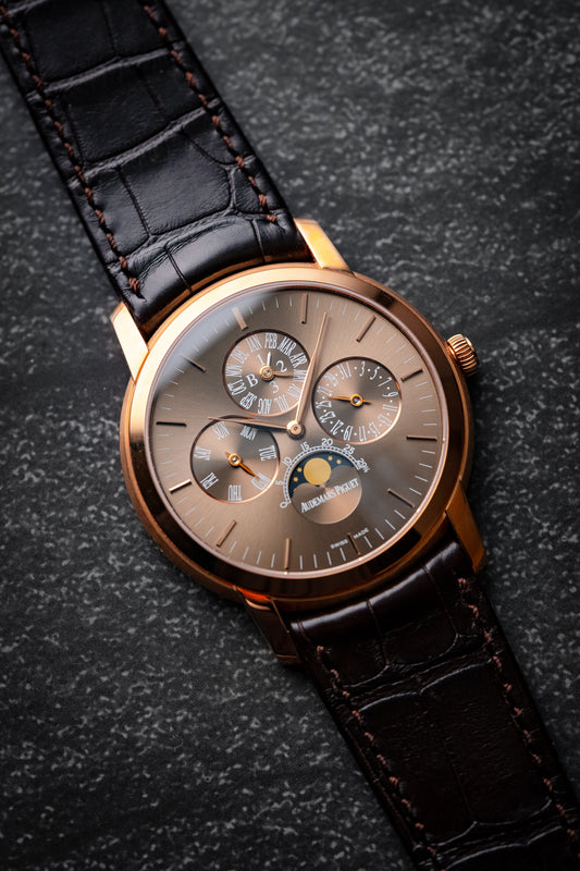 Audemars Piguet Jules Perpetual Calendar Rose Gold 26390OR.OO.D093CR.01