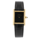 Cartier Tank Louis Yellow Gold Black Lacquer CRWGTA0091