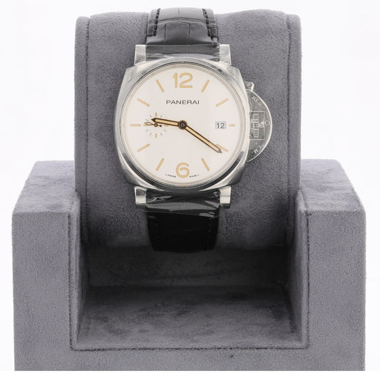 Panerai Luminor Due 42mm Stainles Steel White PAM01388