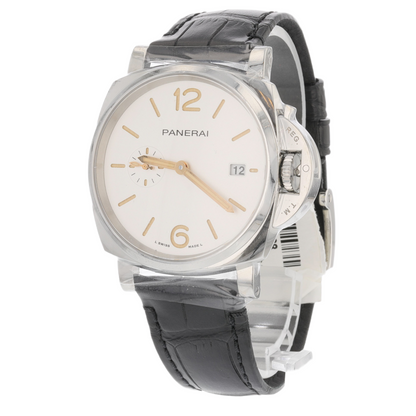 Panerai Luminor Due 42mm Stainles Steel White PAM01388