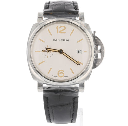 Panerai Luminor Due 42mm Stainles Steel White PAM01388