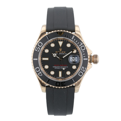 Rolex Yacht-Master 40mm Everose Oysterflex 116655