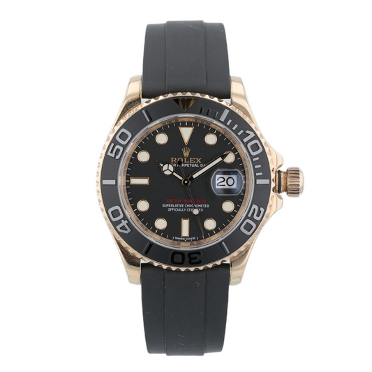 Rolex Yacht-Master 40mm Everose Oysterflex 116655