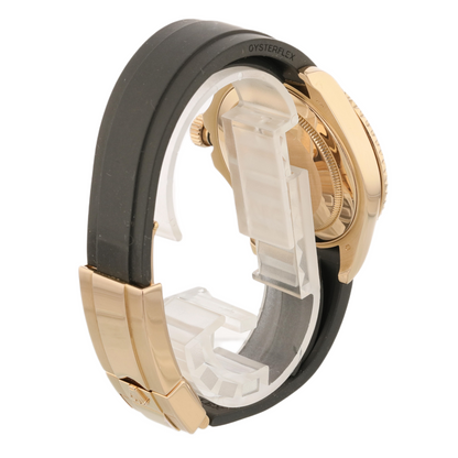 Rolex Yacht-Master 40mm Everose Oysterflex 116655