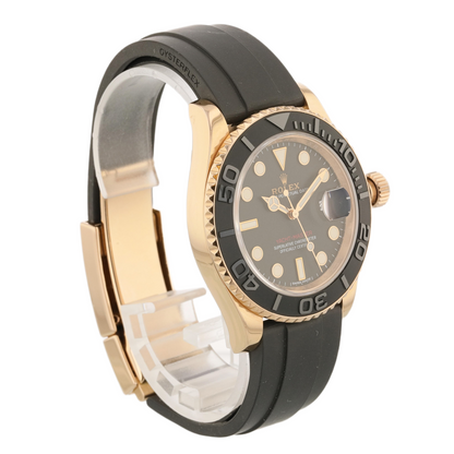Rolex Yacht-Master 40mm Everose Oysterflex 116655
