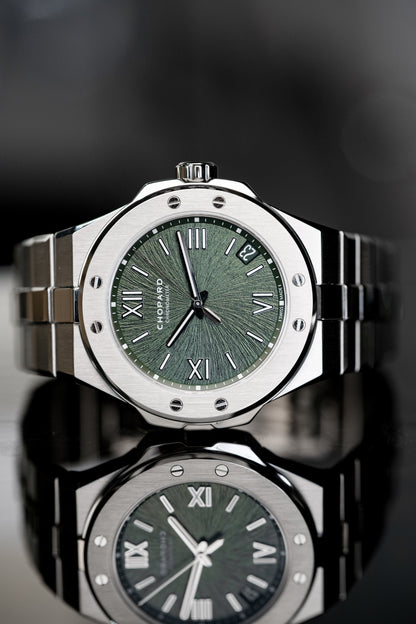 Chopard Alpine Eagle 41mm Stainless Steel Pine Green Dial 298600-3014