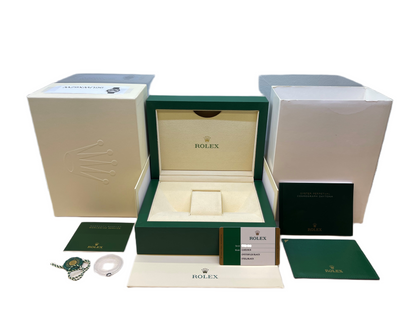 Rolex Daytona 40mm White Gold Steel and Black Dial Oysterflex 116519LN