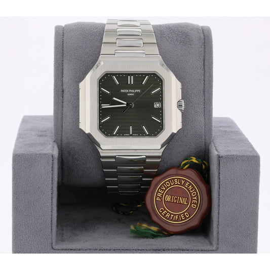 Patek Philippe Cubitus Stainless Steel Green Dial 5821/1a-001