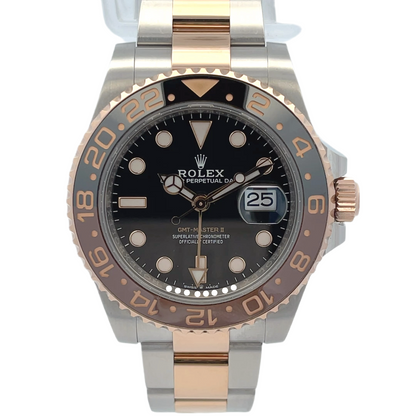 Rolex GMT Master II Root Beer Everose and Stainless 126711CHNR