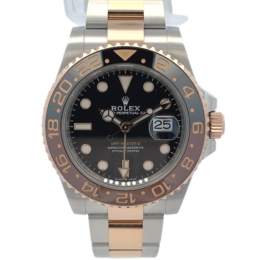 Rolex GMT Master II Root Beer Everose and Stainless 126711CHNR