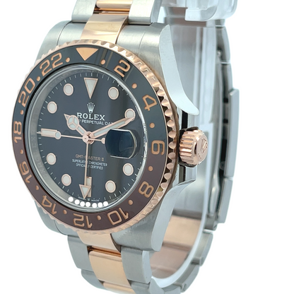Rolex GMT Master II Root Beer Everose and Stainless 126711CHNR