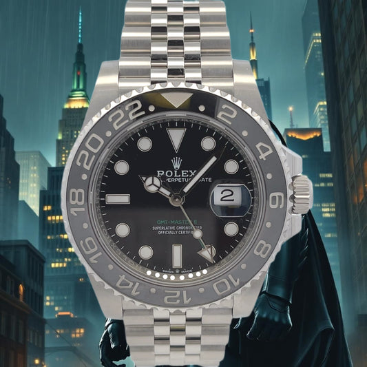 Rolex GMT Master II Bruce Wayne 126710GRNR