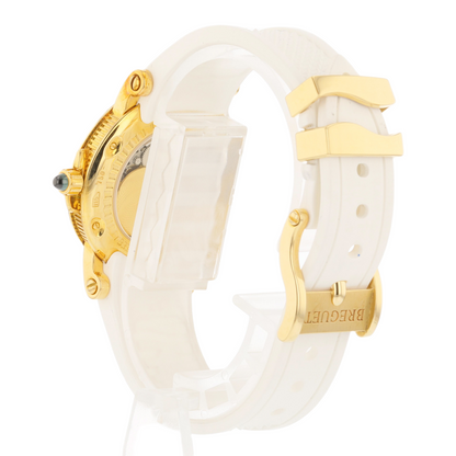 Breguet Marine Mother of Pearl Yellow Gold Rubber 8818BA/59/564/DD00