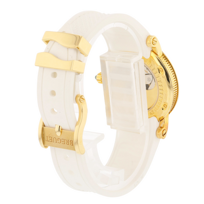 Breguet Marine Mother of Pearl Yellow Gold Rubber 8818BA/59/564/DD00