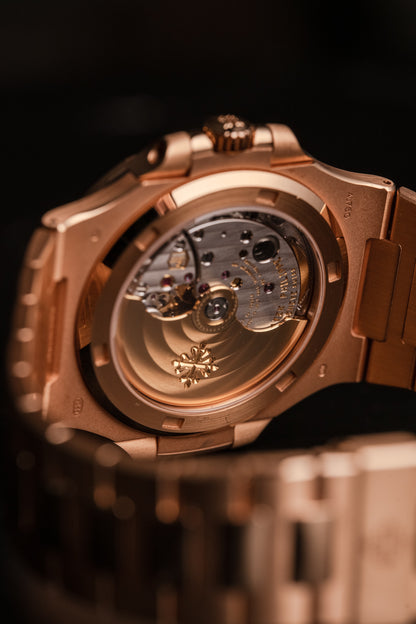 Patek Philippe Nautilus Rose Gold Brown Dial 5711/1R-001