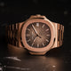 Patek Philippe Nautilus Rose Gold Brown Dial 5711/1R-001