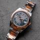 Rolex Datejust 41mm Everose and Stainless Steel Wimbledon Oyster 126331