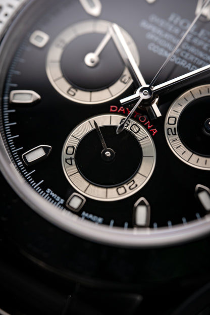 Rolex Daytona Stainless Steel Black Dial 116520