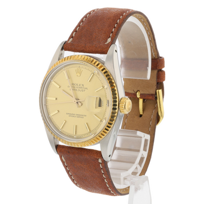 Rolex Datejust 36mm Yellow Gold and Stainless Vintage 1601