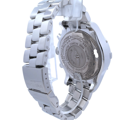 Breitling Super Avenger Chronograph 48MM Stainless Steel Automatic Black Dial Bracelet A1337011/B9