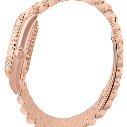 Rolex Day Date President 36mm Eisenkiesel Diamond Roman 128235