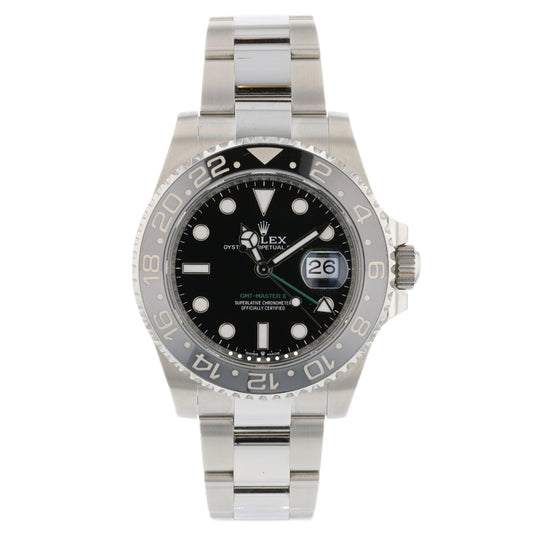 Rolex GMT Master II Stainless Steel Bruce Wayne 126710grnr