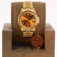 Rolex GMT Master II 18k Yellow Gold Jubilee Bracelet Bronze Dial 16718
